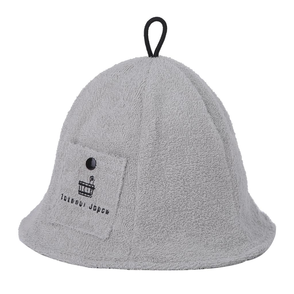Sauna Hat Cotton Towel Cute Women Men Cute Stylish Quick Drying Cotton Deep Towel Fabric Prevents Hot Flashes With Key Pocket Hair Care Unisex