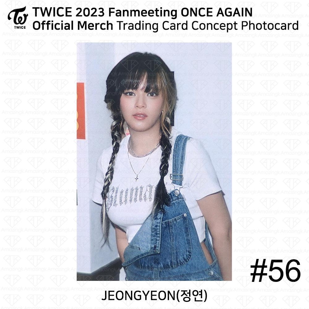 Twice Фан-встреча «ONCE AGAIN» в честь 8-й годовщины. Всплывающая карточка с коллекционной карточкой MD.