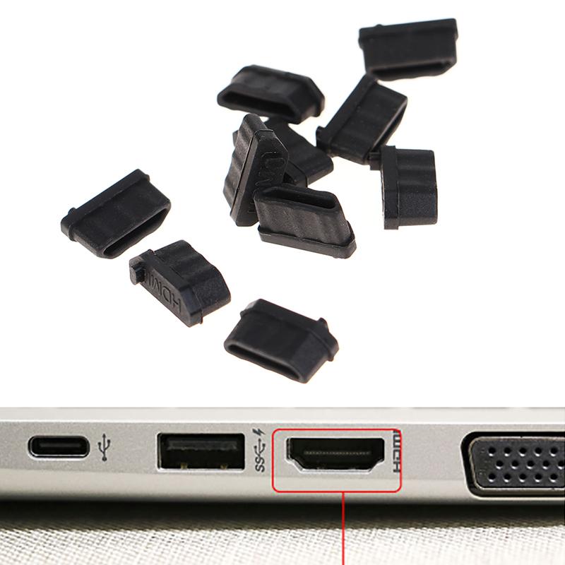 10 шт. защитный чехол резиновый пылезащитный колпачок для Hdmi женский пылезащитный штекер