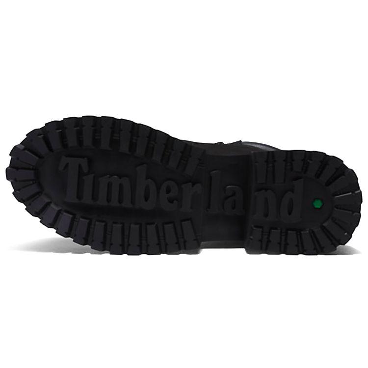 Timberland Sky 6 дюймов шнуровка кожа прочные повседневные водонепроницаемые ботинки до середины голени для отдыха на открытом воздухе женские ботинки черные A428J001