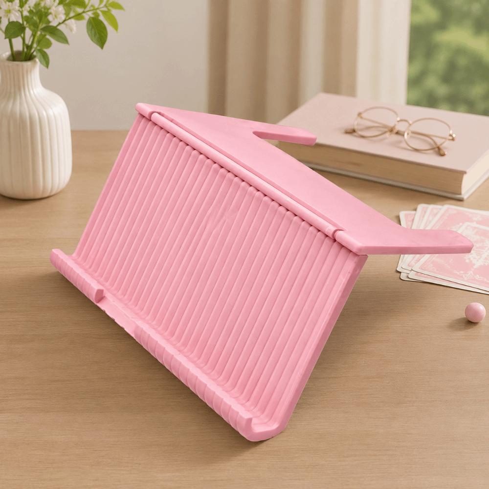Foldable Mahjong Card Holder Clip-on Design Score Display Rack Portable Table Edge Rack Desk Play