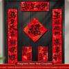 Festival Decals Spring Festival Couplets FU Character Door Sticker  Door Decorations