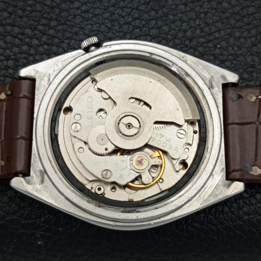 ВИНТАЖНЫЕ АВТОМАТИЧЕСКИЕ ЧАСЫ SEIKO 5 7009A ЯПОНИЯ МУЖСКИЕ ОРИГИНАЛЬНЫЙ ЦИФЕРБЛАТ a500514-2