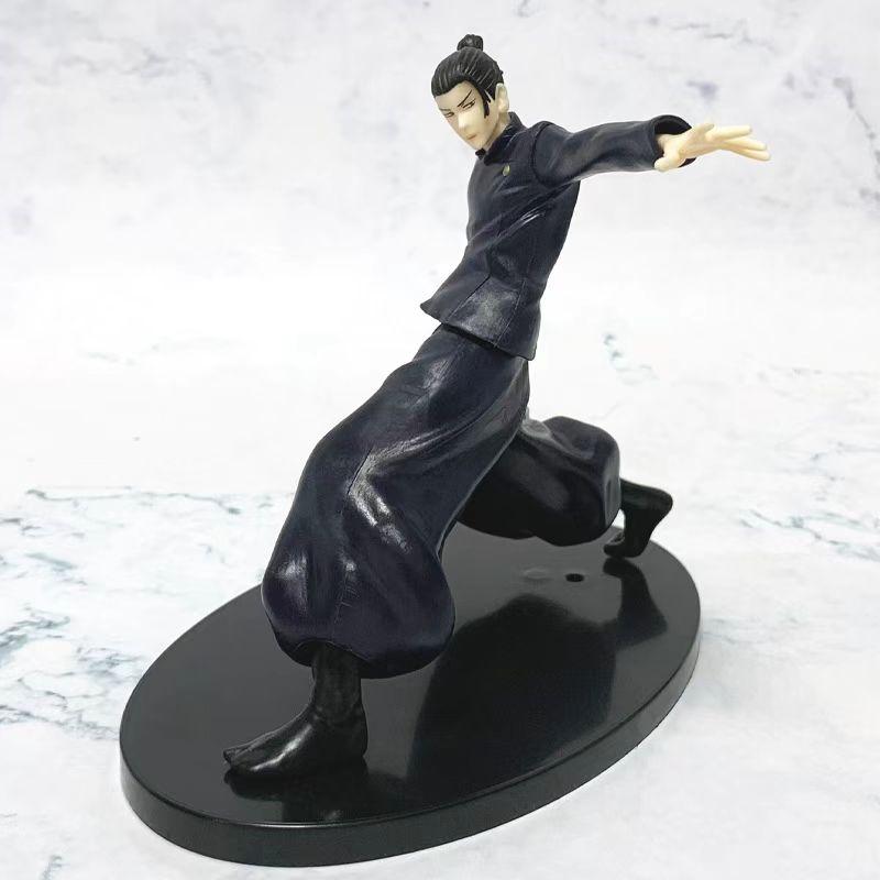 Аниме Фигурка Jujutsu Kaisen Самый сильный Годжо Сатору Гэто Сугуру Модель сцены битвы Коллекция ПВХ Игрушка Украшение Подарок на день рождения