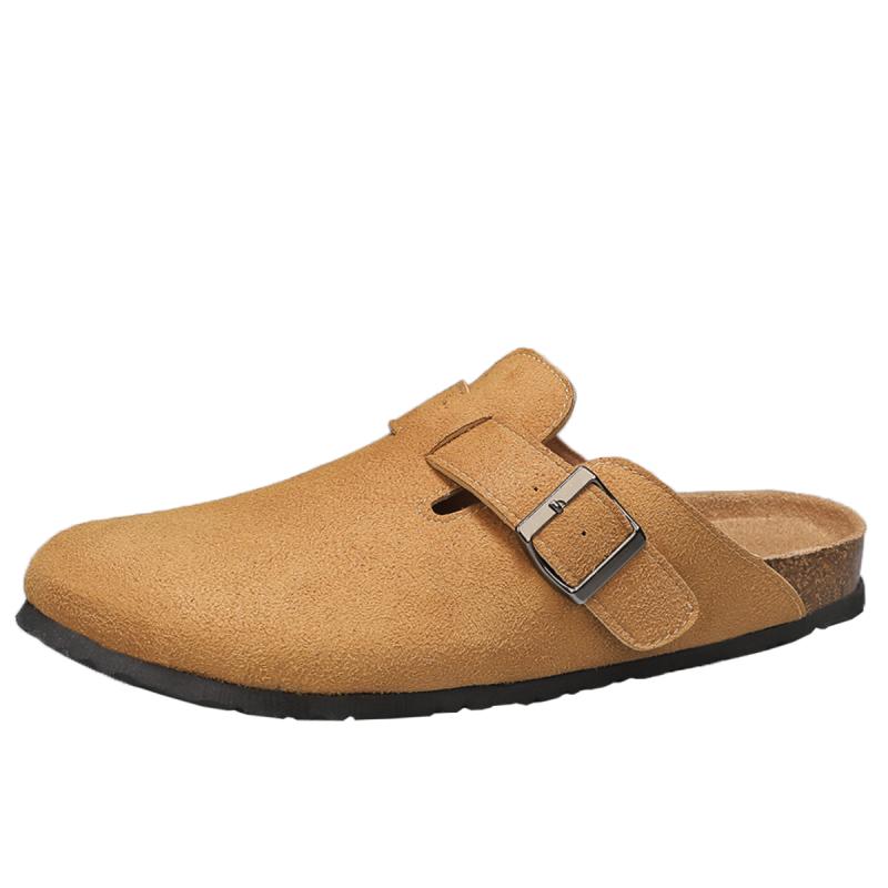 Летние мужские сандалии Кожаные мужские сандалии Женские шлепанцы Нескользящие Уличные Пляжные Повседневные туфли Zapatos Hombre Прочная Роскошная обувь