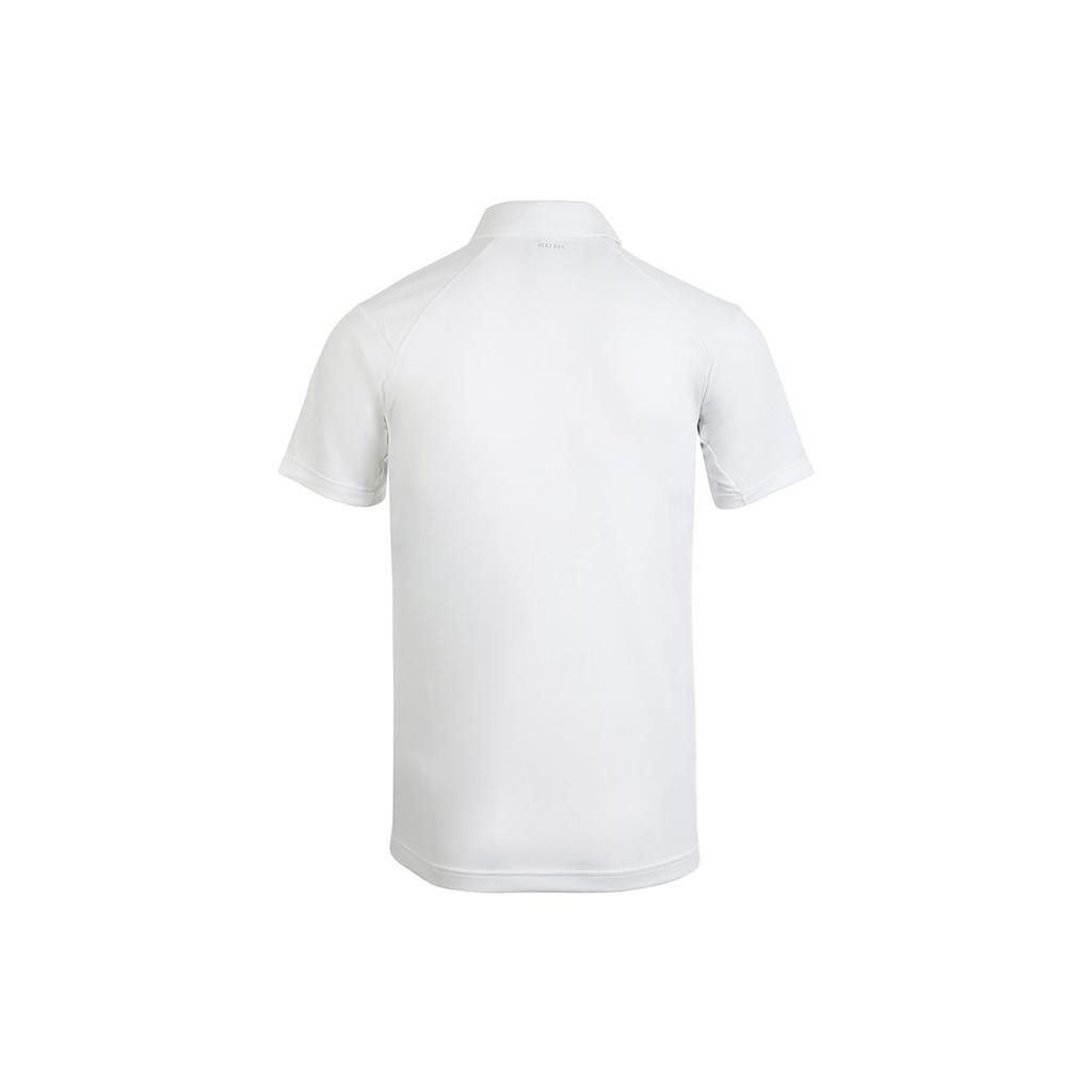 Adidas HRDY Tennis Training Breathable Short Sleeve Polo Shirt Men Tops White GL5813