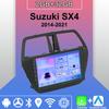 Android Carplay автомобильное радио для Suzuki SX4 2014-2021 мультимедийный проигрыватель головное устройство стерео GPS навигация BT WIFI 2+32 ГБ