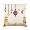 Moon Pillow Cover Living Room Home Sofa Decoration Cushion Cover Linen Printed Bedroom Pillow Cover