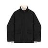 Lamb Wool Cotton Coat Men's Winter Velvet Thickened Korean Style Loose Workwear Cotton Coat Warm Cotton Jacket