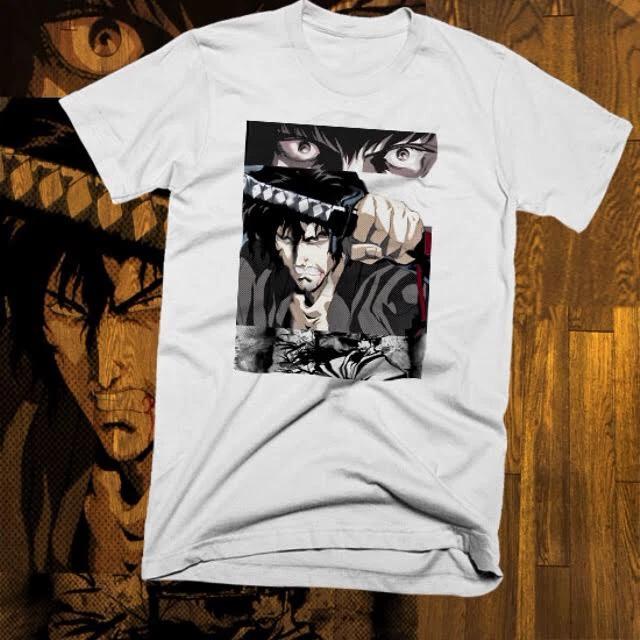 Ninja Scroll Jubei Retro anime T-Shirt, Japan Tokyo, sizes S to 3XL, soft cotton