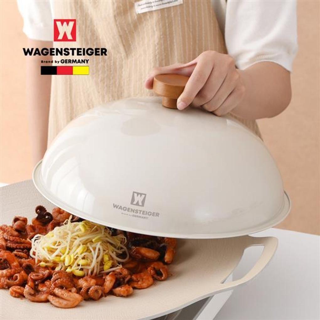 WAGENSTEIGER Крышка-подставка из нержавеющей стали, цвет слоновой кости, 24 см