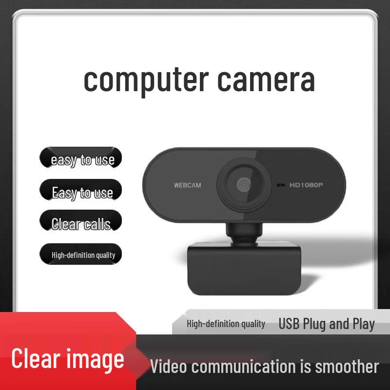 USB 1080P HD Webcam for Desktop and Laptop