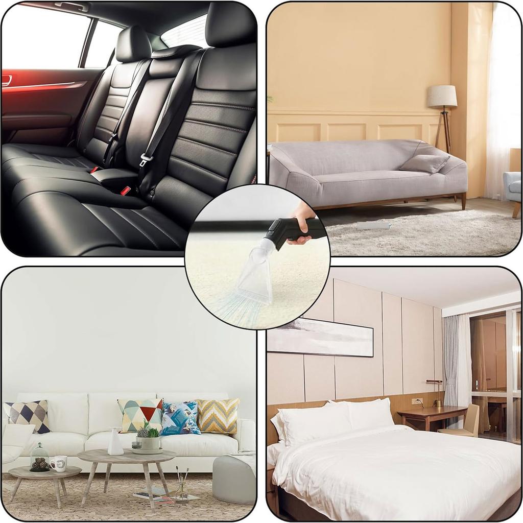 2 Pieces Upholstery Nozzles Water Absorbing Head Nozzles Accessories Plastic Spray Extraction Nozzles for Vacuum Cleaner