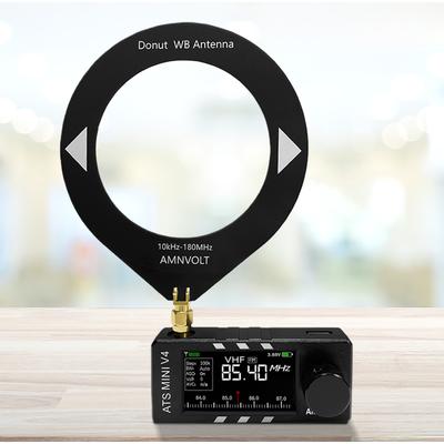Обновленный Si4732 DSP Радио AMNVOLT V4 ATS MINI Радио Портативный AM FM Радиоприемник с Усилителем для Наушников для Прогулок и Кемпинга