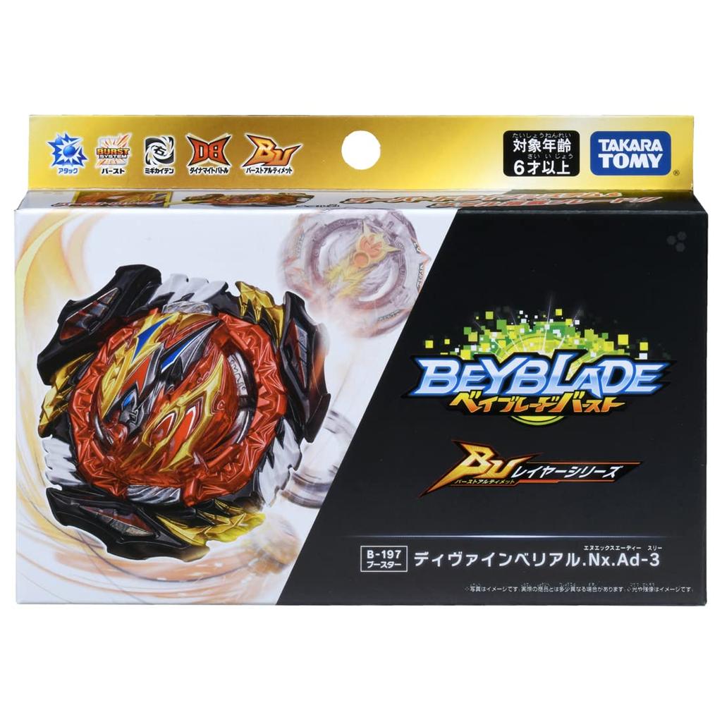 Beyblade Burst Booster Divine B-197 Belial.Nx.Ad-3