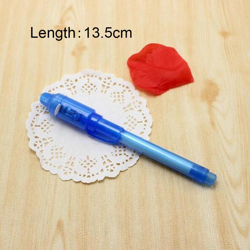 Creative Invisible Black Light Combo 2 In 1 Magic Invisible Ink Pen HD