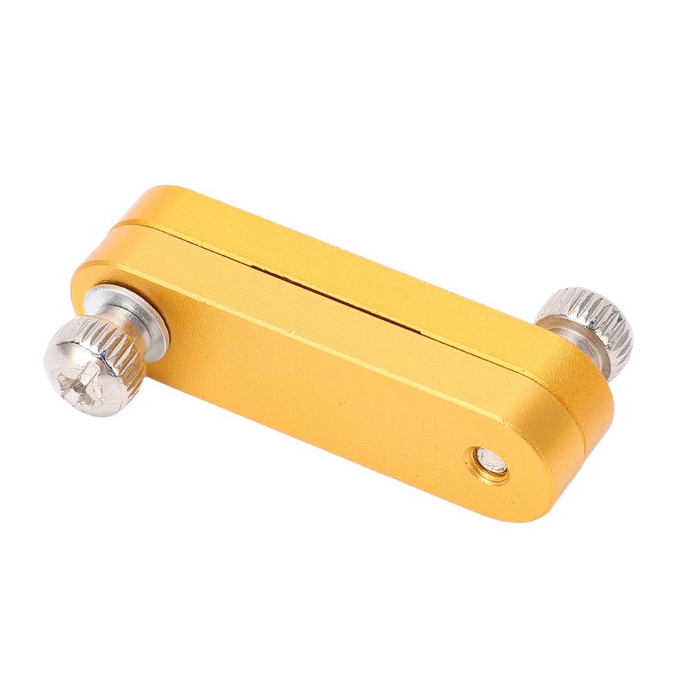2 PCS Aluminum Alloy Ruler Limit Block Woodworking Marking and Measuring