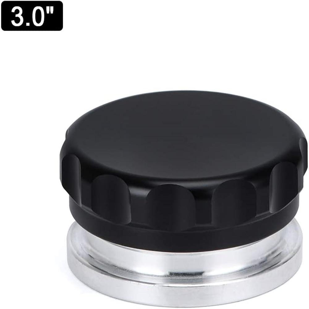 Черный 3"/76.2мм Алюминиевый Сварной Заливной Патрубок и Крышка Масло Топливо Вода Бак