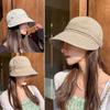 Регулируемые бейсболки с большим козырьком, простая солнцезащитная шляпа, женские, мужские