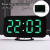 Будильник цифровой электронный умный светодиодный повтор настольный дисплей времени украшение дома 2 порта USB зарядное устройство для iPhone Android Desktop