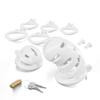 JJ hiding Chastity Cage Male Sex Toy Penis Restraint Set Male Penis Erection Control Device Chastity Lock Transgender Disguise