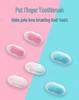 Силиконовая насадка-щетка для пальца для питомцев - Чистка кошек и собак, Против кариеса