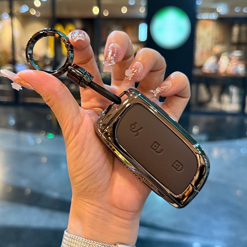 Кожано-металлический чехол для ключей Lynk & Co 900 для модели Z10 2025 года, брелок-пульт