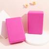 2 Pcs Block Foam Brick Stretching Aid Gym Exercise Fitness Fits For Yoga Pilates