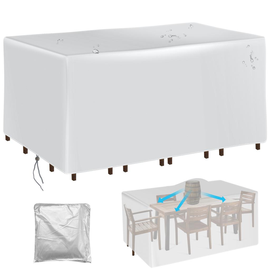 Patio Furniture Set Cover Heavy Duty Outdoor Sectional Sofa Set Covers Outdoor Table and Chair Set Covers Water Resistant Large