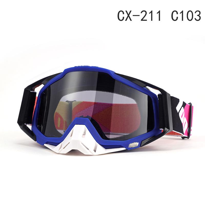 Ветрозащитные мотоциклетные и лыжные очки для использования за границей: 100% Внедорожная езда, катание на природе и защита при скоростном спуске