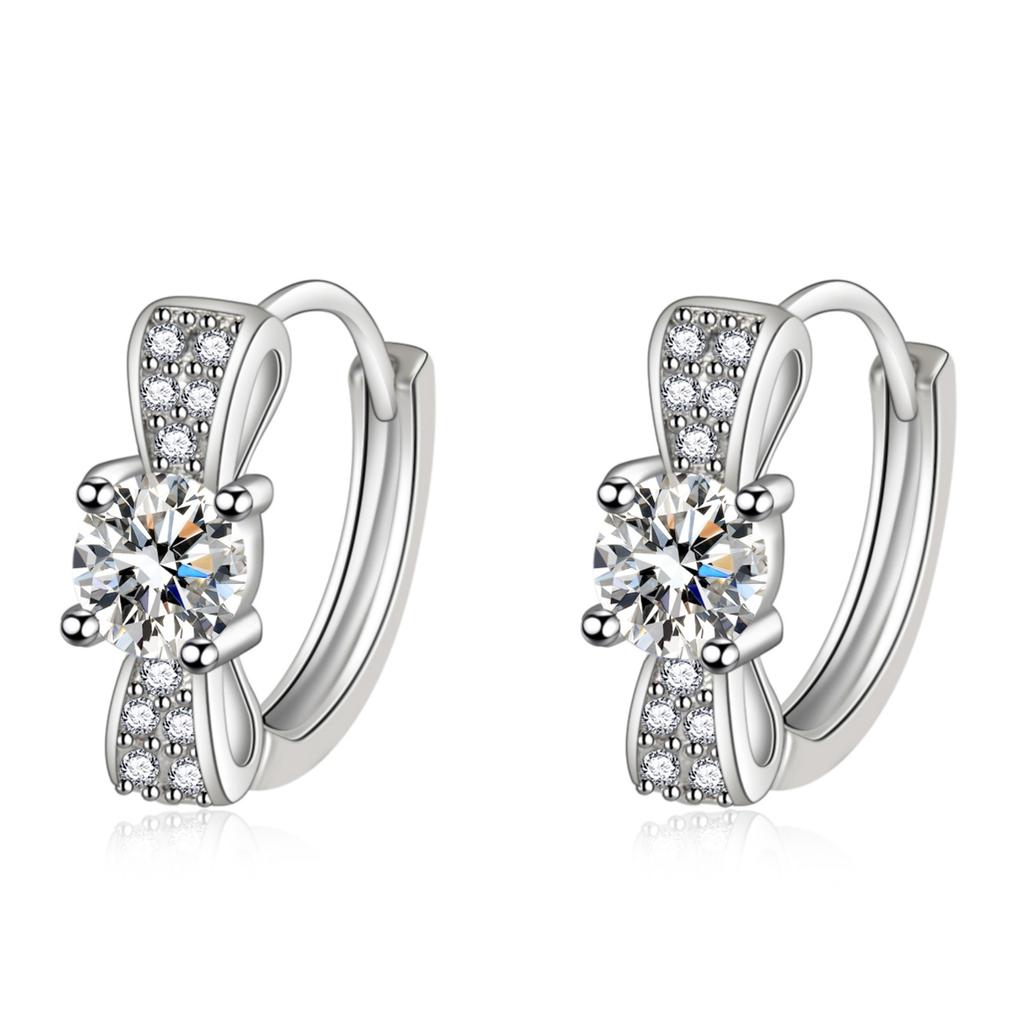 925 Silver Stud Earrings Beautiful Earrings High Quality For Women Earring Wedding Fine Jewelry Accessories Party Gift