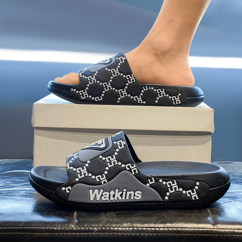 Парные сандалии Новые повседневные тапочки большого размера мужские туфли на толстой подошве легкие женские сандалии из ЭВА Модные спортивные пляжные туфли шлепанцы