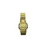 Casio Коллекция Custom Кварцевый механизм Браслет из нержавеющей стали Часы Унисекс Золотой циферблат GA2100-7A(Watch6--)