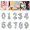 1PC Custom Age Candles for Cakes Whimsical Touch Reusable Birthday Candle Set Butterfly Digital Birthday Candle 7.5x4cm