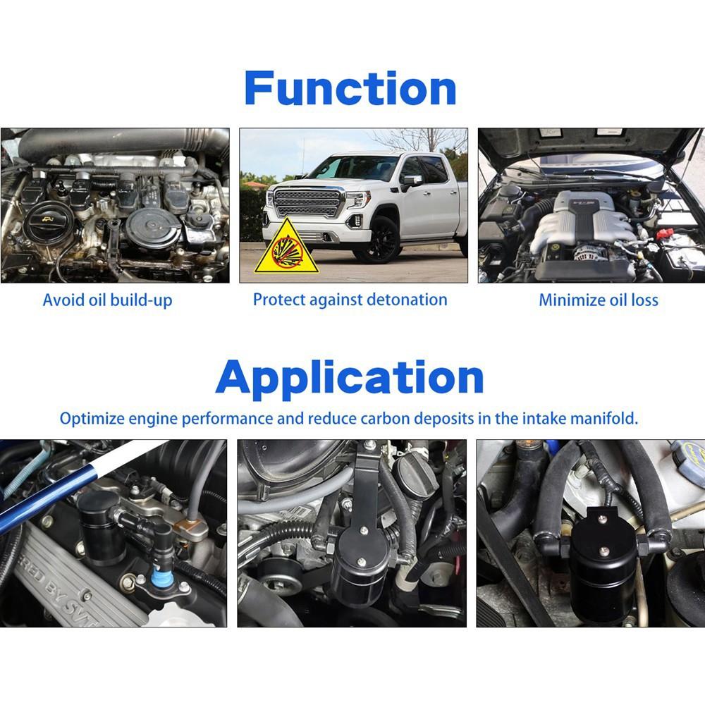 Комплект маслоуловителя и маслоотделителя для Chevrolet Silverado 1500/GMC Sierra 1500 2014-2018 гг., Chevy Tahoe/Suburban/GMC 2015-2020 гг.