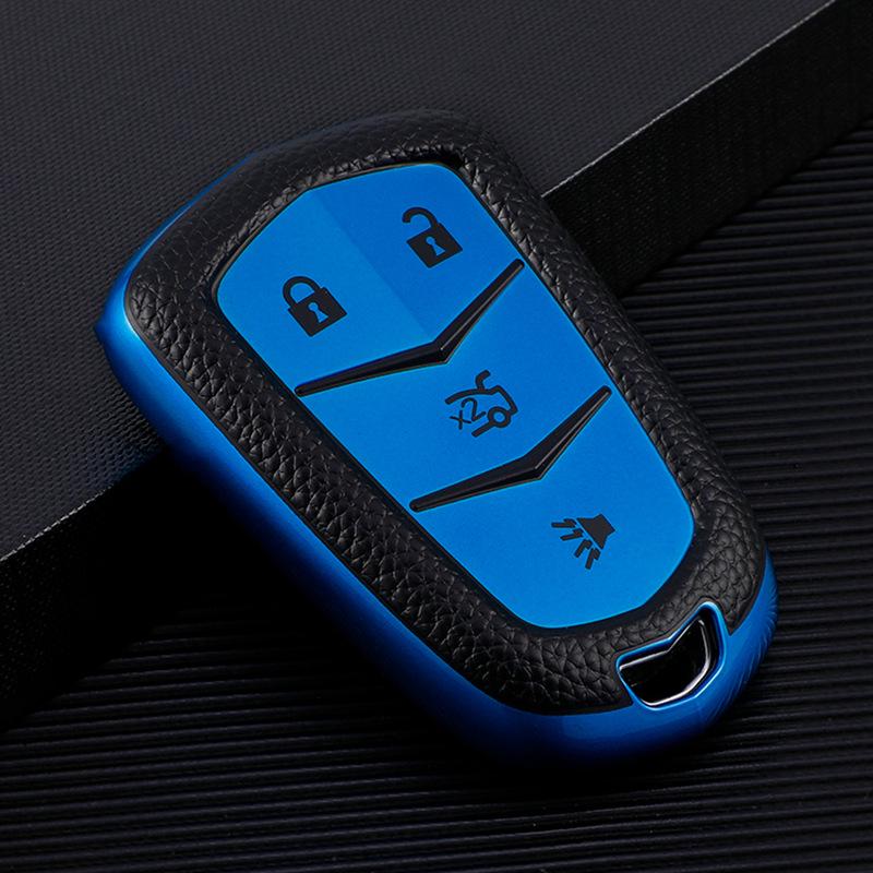 Чехол для ключа Cadillac для CT6, XTS/ATSL, Высококлассный чехол-пряжка XT6 - Мужская версия