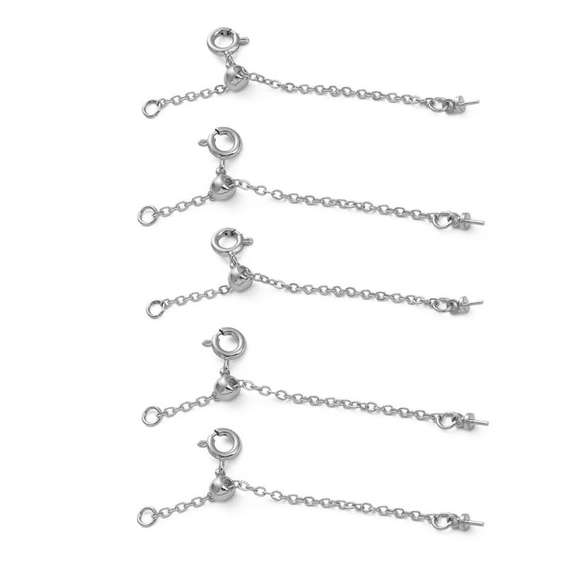 Многоцепочная регулируемая по длине цепочка-удлинитель с застежкой-лобстером, подвеска-шарм для удобной посадки, ювелирный аксессуар