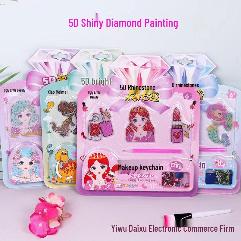 Creative Makeup Toy: DIY Doodle Face & Watercolor Painting Set for Girls