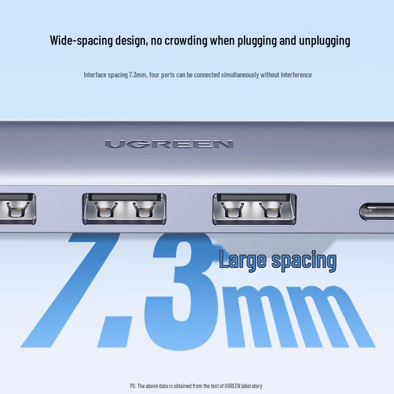 Ugreen 4-портовый USB 3.0 Type-C концентратор данных