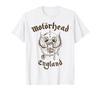 Motörhead – England Brown On White T-Shirt