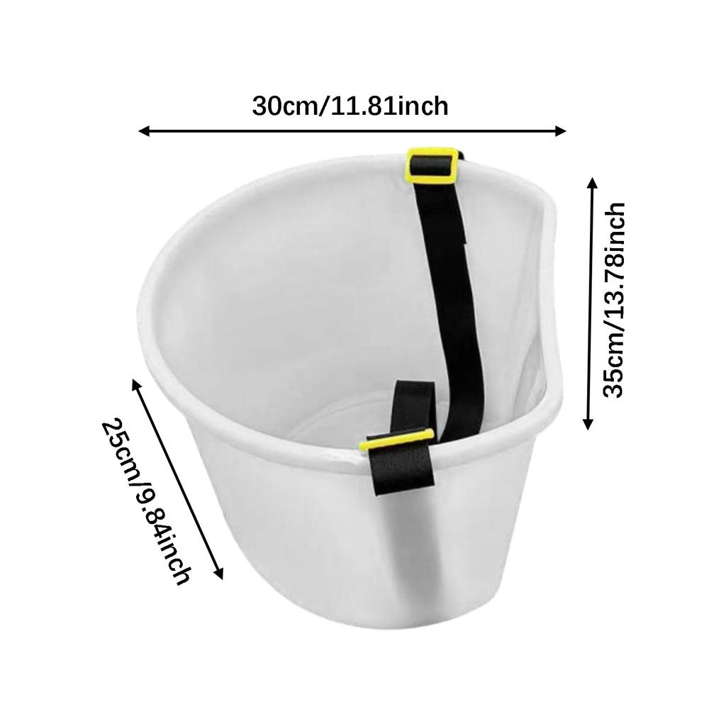 Корзина для сбора ягод с регулируемым ремнем, корзина-органайзер для сбора фруктов, компактный садовый инструмент для парка, заднего двора, фермы