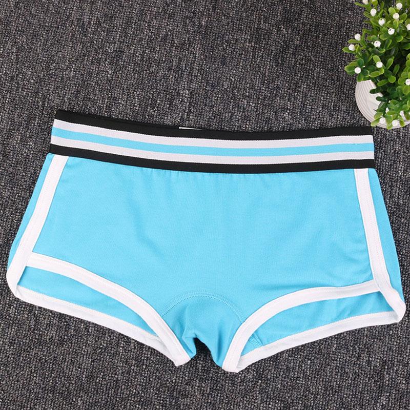 Женское дышащее спортивное нижнее белье, трусы-боксеры, нижнее белье, хлопковые трусики, шорты