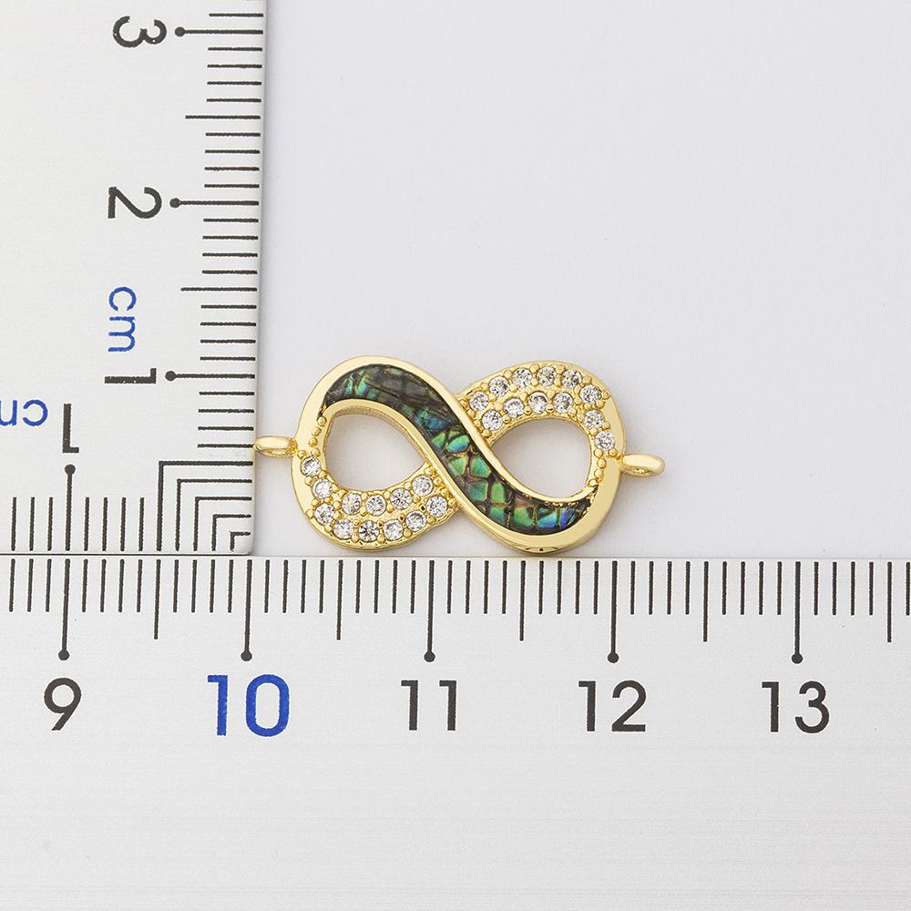 Nidin New Classic Light Luxury Copper Macrame Pave CZ 4MM Beads 8 Shape Men Women Handmade Adjustable Bracelets Jewelry Gift