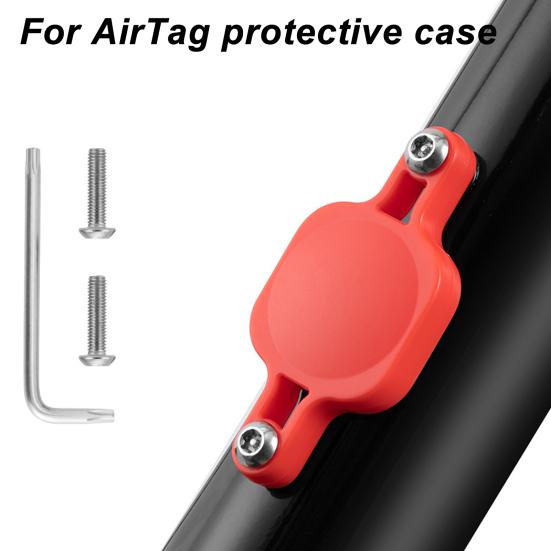 Локатор, крепление для велосипеда для AirTag, водонепроницаемый легкий велосипед, скрытый держатель GPS-трекера, чехол для устройства слежения против потери, аксессуары для велосипеда
