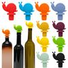 Пробка для винной бутылки в виде улитки с 3D-дизайном, герметичная винная пробка, пищевой силикон, герметик для стеклянных бутылок вина и пива, заглушки для красного вина, аксессуар для сохранения