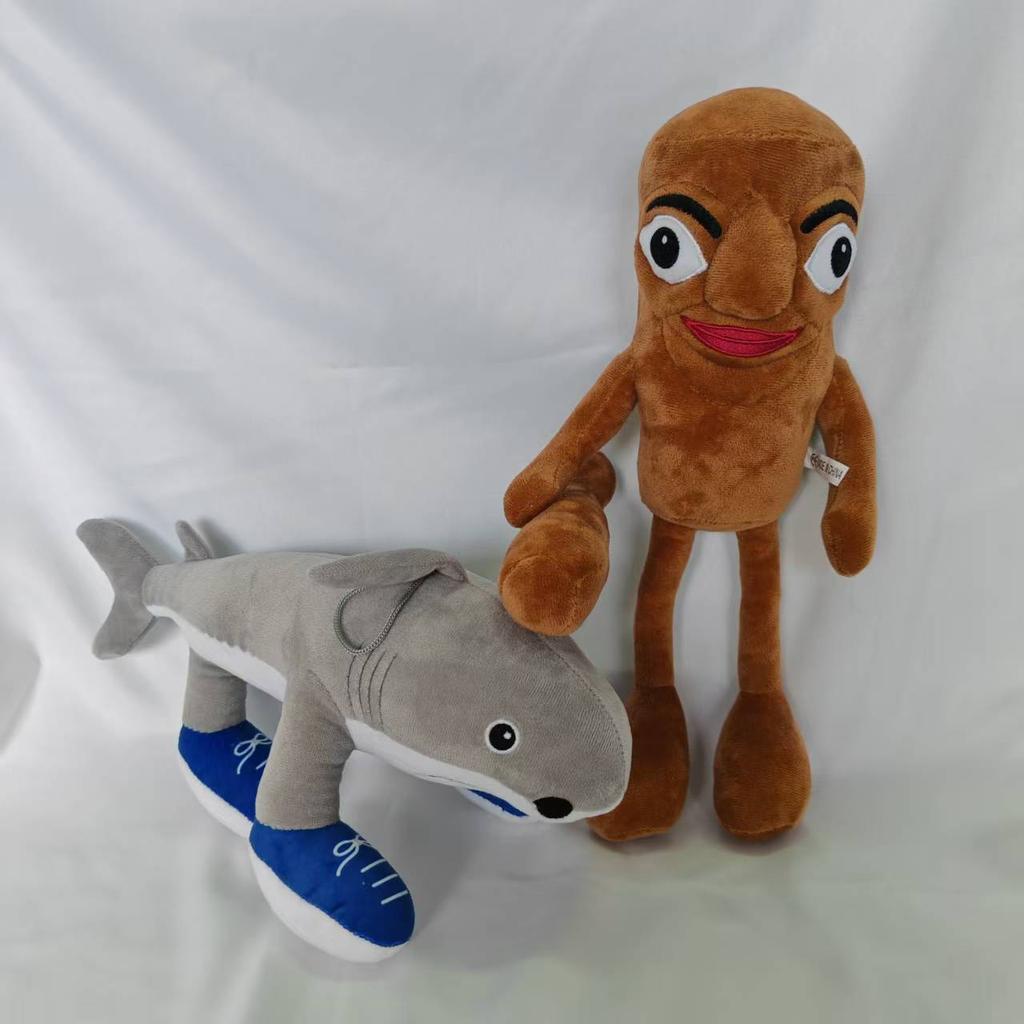 Tungtungsahur Shark AI American Shan Hai Jing Parody Plush Toy Doll