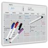 Erasable Monthly Calendar Memo Message Note Soft Magnetic Fridge Calendar  Kitchen