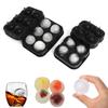 Аксессуары Виски Мороженое Поднос для кубиков льда Силиконовая форма Поставка для бара Форма для хоккея на льду
