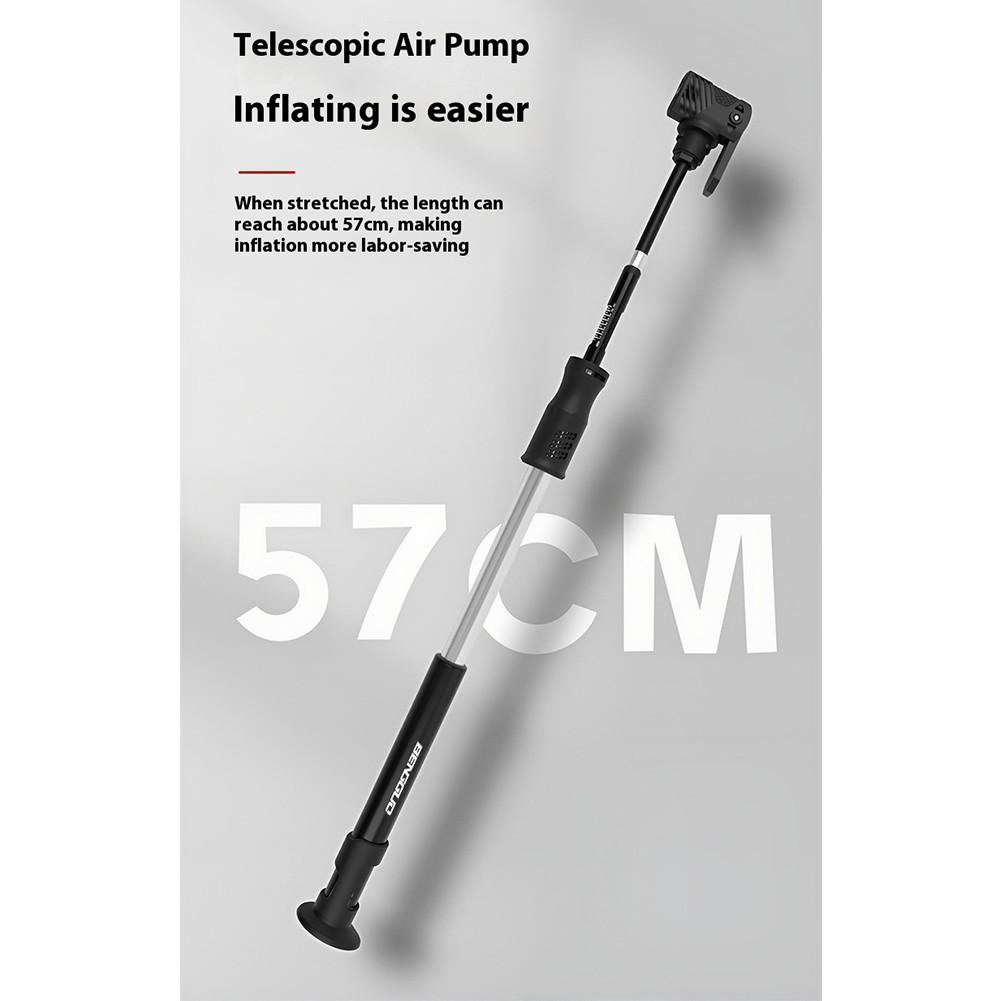 Bike Tire Hand Inflator Ultralight Cycling Tire Inflator High Pressure Outdoor Riding Tire Inflator for MTB Road Bike