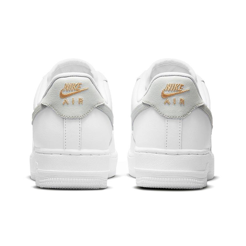 white gray gold air force 1